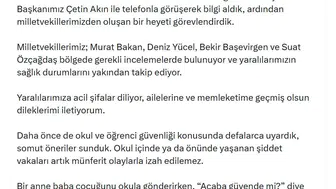 Okul önündeki dehşet sonrası Özgür Özel'den sert çıkış: Kamu sorumluluğu nerede?