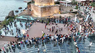 Antalya'nın 2 bin yıllık sessiz tanığı bu kez notalarla dile geldi