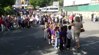 Samsun'da okul zili çaldı: Miniklerin büyük günü