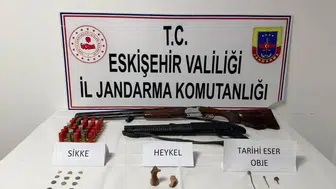 Eskişehir'de Anadolu Mirası operasyonu: Tarihi eser kaçakçılığına ağır darbe