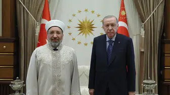 Külliye'de kritik görüşme: Erdoğan'ın konuğu Arpaguş oldu