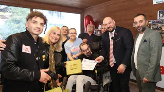 Samsun'da engelleri sanat ve sporla aşıyorlar: 100'den fazla aile aynı çatı altında buluştu