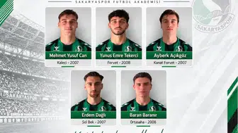 Sakaryaspor'un Geleceği Bu İsimlere Emanet: Akademiden A Takıma Büyük Sıçrama