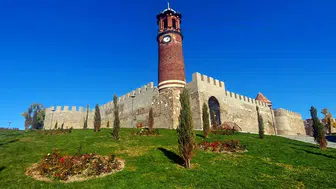 Erzurum'un simgesi Tepsi Minare'de restorasyon molası: Kapılar kısa süreliğine kapanıyor