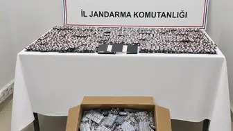 Erdemli'de zehir tacirine jandarma darbesi: Binlerce hap ele geçirildi