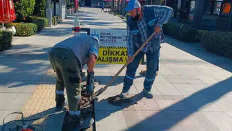 İzmit'in yaya trafiğinde güvenlik alarmı: Kaldırımlar baştan aşağı yenileniyor