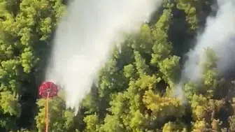 Manavgat'ta korkutan alevler havadan ve karadan kuşatıldı