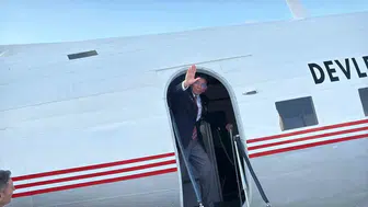 92 yaşındaki Kıbrıs Gazisi yıllar sonra gökyüzündeki sevgilisine kavuştu