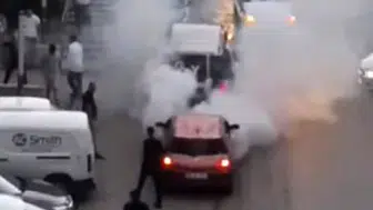 Keçiören'de lastik şov pahalıya patladı: 12 suç kaydı olan sürücü yakayı ele verdi
