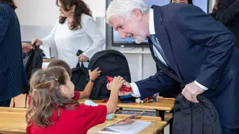 Eskişehir'in minik öğrencilerine havacılık devinden anlamlı destek
