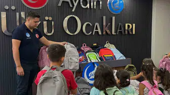 Aydın'da eğitim seferberliği: Ülkü Ocakları'ndan öğrencilere anlamlı destek