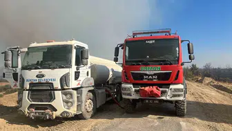 Kayseri'den Adana'ya uzanan dayanışma eli: Bünyan ekipleri yangın bölgesinde