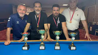 Düzce'nin bilardo ustaları belli oldu: Finalde nefes kesen zafer