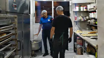 Efeler'de fırınlara şafak operasyonu: Gramaj ve hijyen denetimi