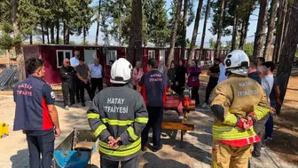 Hassa'da sağlıkçılar olası felaketlere karşı teyakkuza geçti