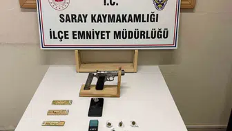 Saray'da zehir tacirlerine ağır darbe: Evinden cephanelik çıktı
