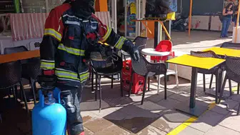 Sabah saatlerinde yükselen dumanlar Burhaniye'yi ayağa kaldırdı