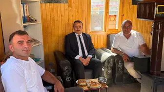 Demirözü'nde saha mesaisi: Kaymakam Ahat'ın durakları esnaf ve köylüler oldu