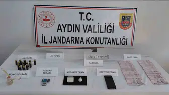 Kuşadası'nda zehir tacirine jandarma darbesi: Cephanelik gibi evden uyuşturucu çıktı