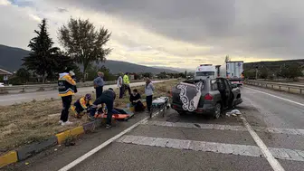 Kastamonu'da yağmur kazayı beraberinde getirdi: Ölüm virajında üç yaralı