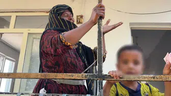 Sekiz saatlik kabus bahçedeki karton yığınında son buldu