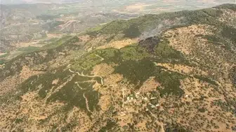 Çine'deki orman yangını korkuttu: Ekiplerin zamanla yarışı sonuç verdi