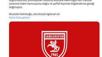 Samsunspor'da Mustafa Hekimoğlu krizi: Sözler tutulmadı, transfer son anda yattı