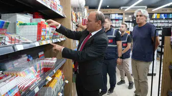 Gaziantep'te okul alışverişinde denetim mesaisi: 18 bin ürün mercek altında