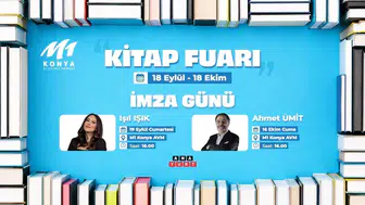 Konya'da edebiyat rüzgarı: M1 Konya AVM bir ay boyunca yazarları ağırlayacak