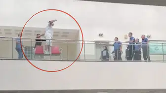 Samsun Adliyesi'nde korku dolu anlar: Güvenlik amirinin hamlesi hayat kurtardı