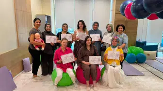 Erzurum'da bebek heyecanı yaşayan çiftler için büyük gün: Sertifikalarını aldılar