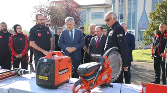 Düzce'de afetlere karşı güç birliği: Gönüllülerin ekipmanları yenilendi