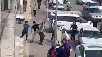 Viranşehir'de alacak verecek kavgası: Taş ve sopalar havada uçuştu