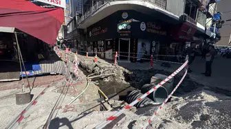 Zonguldak'ta esnafın sabrı taştı: Kazılan sokak 15 gündür kaderine terk edildi