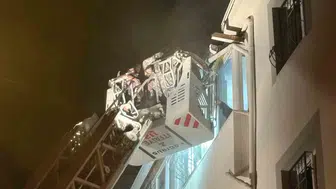Çorum'da korku dolu anlar: Alevlerin arasında kalan 7 kişi için zamana karşı yarış