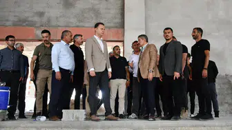 İdil'de spor yatırımları hız kazandı: Gençler için modern tesis yolda