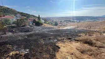 Bozüyük'te korkutan alevler: Ekiplerin hızlı müdahalesi faciayı önledi
