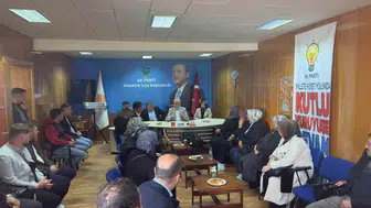 Hisarcık'ta AK Parti'nin yol haritası masaya yatırıldı