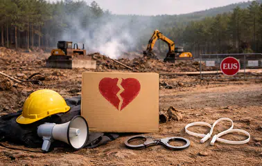 Akbelen’de çalışmalara tepki göstermişti: Gece yarısı gözaltına alındı