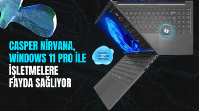 Casper Nirvana, Windows 11 Pro ile işletmelere fayda sağlıyor