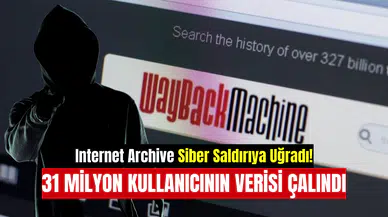 Internet Archive Siber Saldırıya Uğradı! 31 Milyon Kullanıcının Verisi Çalındı