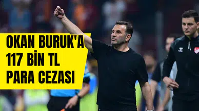 PFDK'dan, Okan Buruk'a 117 bin TL para cezası