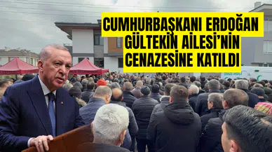 Cumhurbaşkanı Erdoğan'den Gültekin Ailesi'ne taziye