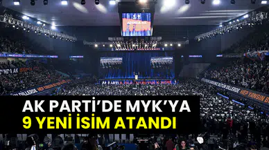 AK Parti’de yeni dönem: MYK kadrosu yenilendi