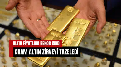 Altın yeni rekorlarla yoluna devam ediyor: Gram altın zirveyi geliştiriyor