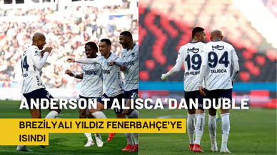 Anderson Talisca, Fenerbahçe’ye ısındı: Gaziantep FK maçında duble