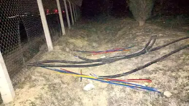 Isparta'da 1 Milyon TL’lik Bakır Kablo Hırsızlığı!