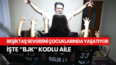 Beşiktaş aşkını çocuklarında yaşatıyor: Kızlarının isimlerini ‘’BJK’’ olarak kodladı