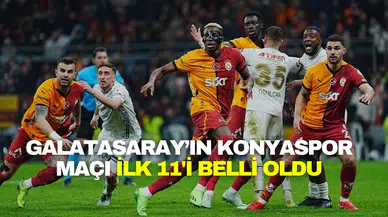 Galatasaray, Türkiye Kupası mesaisinde: İşte Konyaspor maçının ilk 11’i