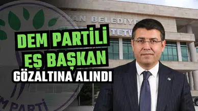 DEM Partili Tatvan Belediye Eş Başkanı Mümin Erol gözaltına alındı
